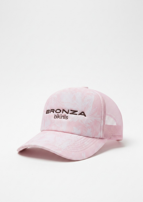 Bronza Pink Camo Trucker Hat